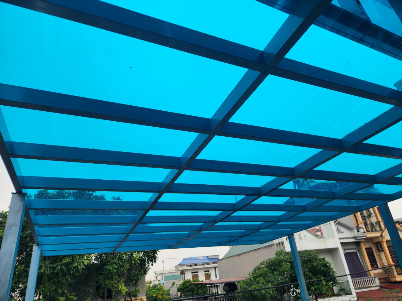 Dự án mái che 30.5m² tại phường Bích Đào