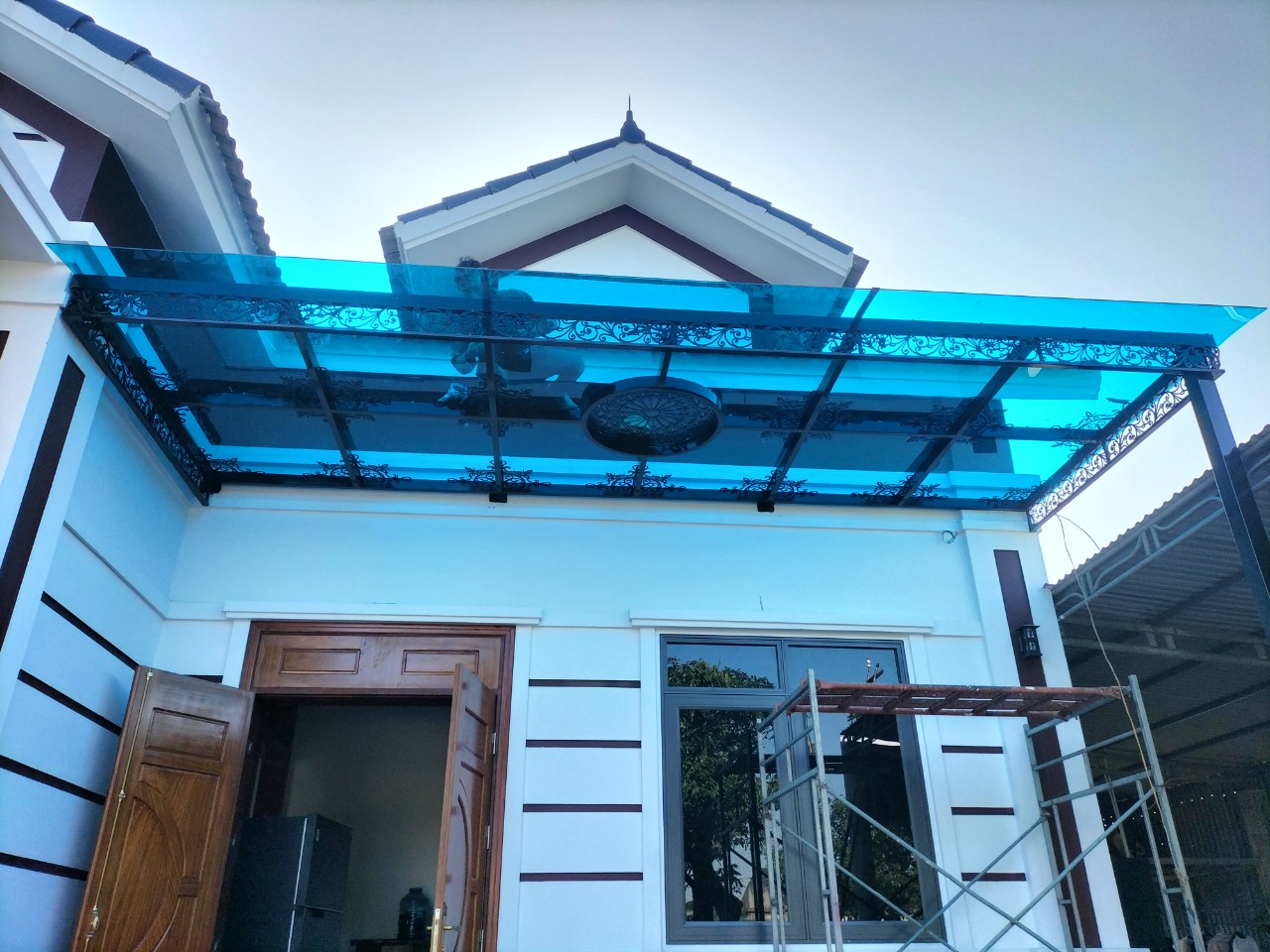 Công trình mái che 16m² tại Kỳ Anh