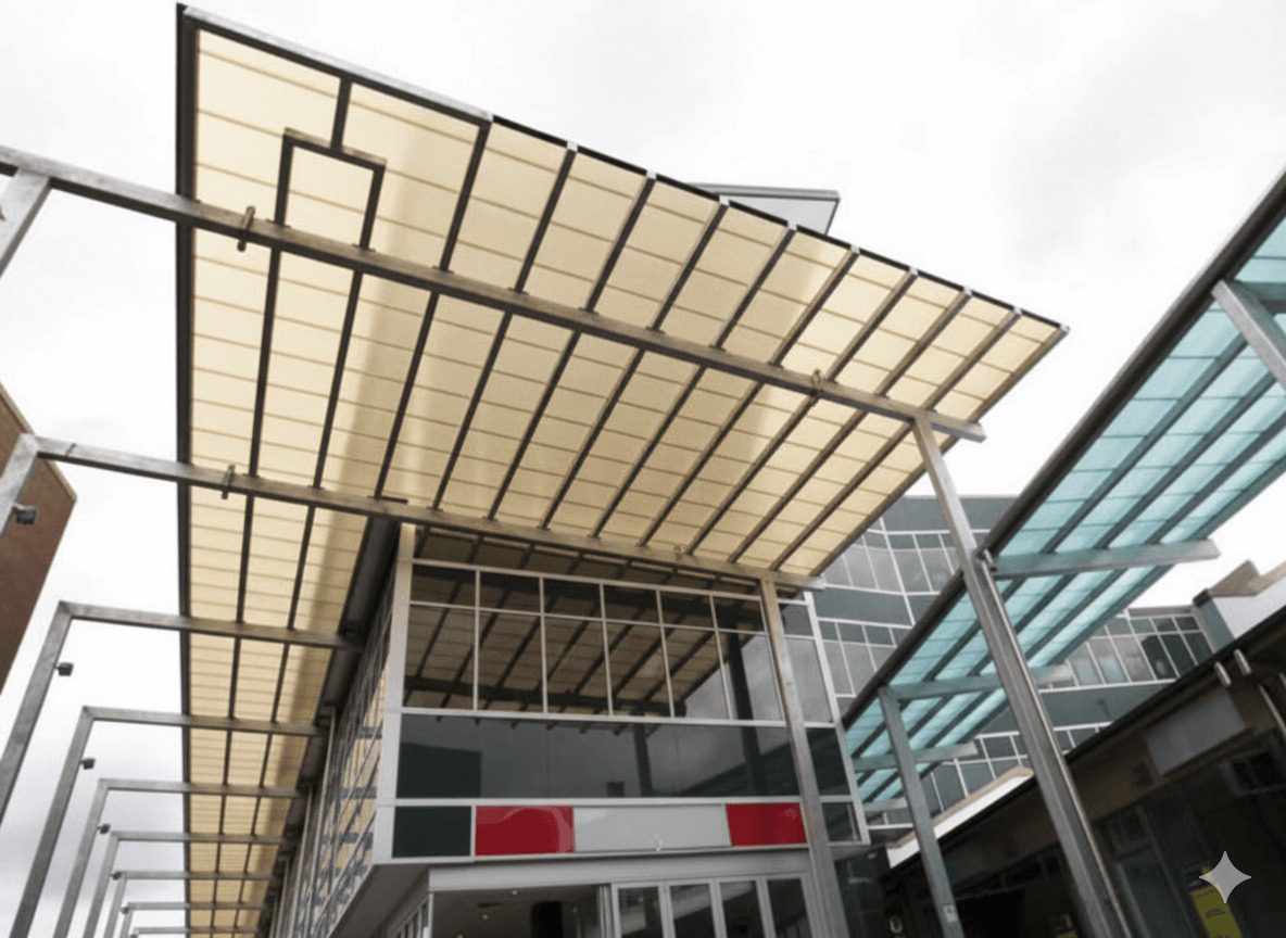 Biệt Thự 100m² Tại Hoàn Kiếm – Hà Nội Với Tấm SL Polycarbonate Rỗng 10mm Nâu Trà